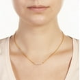 thumbnail image 2 of Bertha Juliet Collection Women's 18k YG Plated Tennis Fashion Necklace, 2 of 3