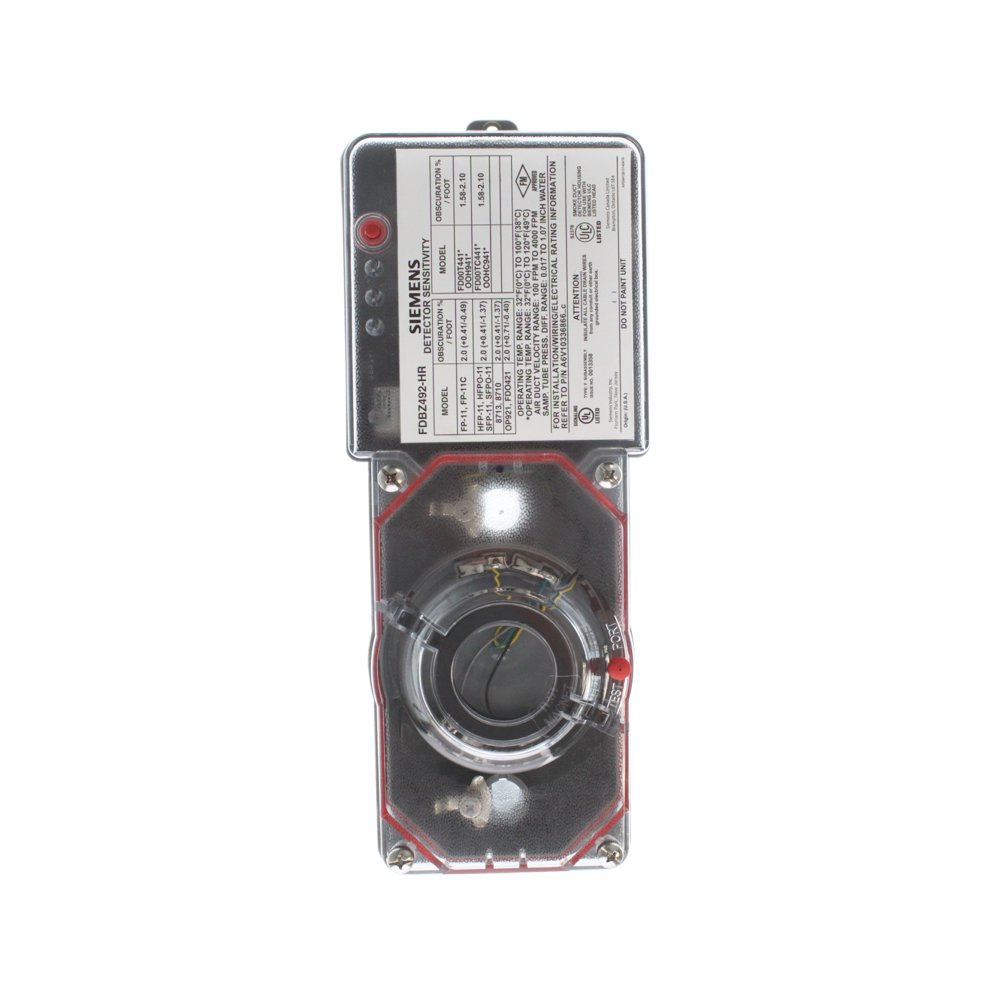 Siemens Fdbz492 Hr Wiring Diagram Siemens FDBZ492-HR 2-Wire Air-Duct Housing With Addressable System Realy - Walmart.com - Walmart.com