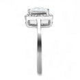 thumbnail image 4 of High polished (no plating) Stainless Steel Ring with AAA Grade CZ in Clear for Women Clear Stone Color Style TK3242 Size 10, 4 of 4