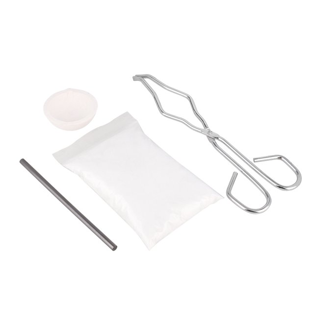 Pinzas de crisol, soporte para horno de fusión, abrazadera, cuenco de bórax, conjunto de varillas agitadoras, herramienta de fabricación de joyas