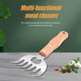 thumbnail image 5 of Meat Shredding Claws X2 - Stainless Steel Bear Claws, 5 of 5
