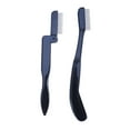 thumbnail image 4 of ROSENICE 2PCS Foldable Eyebrow Comb Plastic Handle Stainless Steel Teeth Eyebrows Eyelash Comb Makeup Grooming Tool, 4 of 8