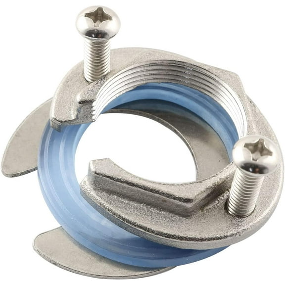 Faucet Fixing Tool Set Stainless Steel Kitchen Faucet Antiloosing Mounting Nut Kit Wash Basin Tool Set Fastening Circlip Washer Accessory (Dia 31mm)