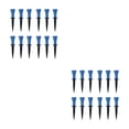 thumbnail image 3 of Advancent Paquete de 12 tees de golf Bola de plástico Soporte estable para exteriores Interior Golf Práctica deportiva Regalos para Azul 58 mm 2Conjunto, 3 of 6
