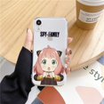 thumbnail image 3 of Funda de teléfono Anime Spy X Family Anya para Iphone 15 11 13 14 Pro Max 7 8 Plus Xr Xs Max Se2020 12mini cubierta transparente, 3 of 5