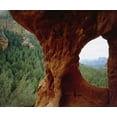 thumbnail image 2 of Talbot Frank, Christopher 14x12 Gold Ornate Wood Framed with Double Matting Museum Art Print Titled - AZ, Sedona Natural sandstone and backcountry, 2 of 4
