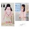 thumbnail image 6 of WIBACKER Winter Down Coats for Toddler Boys Girls Light Puffer Padded Jacket Bear Hoods Baby Outerwear, 6 of 11