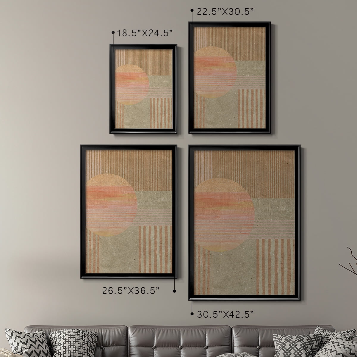 Adobe Sunrise I Premium Classic Framed Print - Ready to Hang