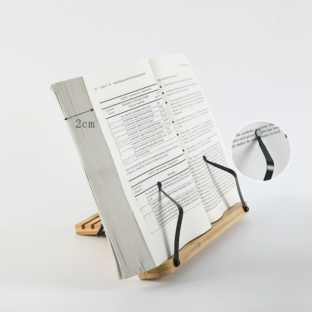 Cretosou Support De Lecture Pliable, Support De Livre Pour