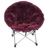 Suede Moon Chair, Spice