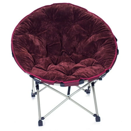 Suede Moon Chair, Spice