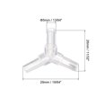 thumbnail image 2 of Conector de válvula de aire para Acuario Unique Bargains 50uds 13/64'(5mm) OD Transparente, 2 of 7