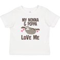 thumbnail image 3 of Inktastic Nonna and Poppa Granddaughter Sloth Girls Baby T-Shirt, 3 of 5