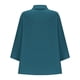 thumbnail image 5 of Vestidos Casuales Para Mujer, Blusas De Mujer De Moda Moda de verano para mujer, cuello en V, manga tres cuartos, color liso, 5 of 8