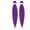 2pc, variant on Purple Braiding Hair,Purple Hair Extensions,26-inch Human Braiding Hair , Braiding Hair Extensions (2PC)