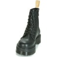 thumbnail image 3 of Dr. Martens Womens Jadon II Mono Vegan 8 Eye Boots Shoes Platform - Black, 3 of 6