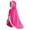 Christmas Red, Lake Blue, Purple, M.Rose, variant on Yuanyu Princess Girls Cloak with Hood Kid Toddler Cape Costume Dress up for Christmas Halloween Carnival Party