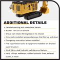 thumbnail image 5 of Diecast Masters 1:87 Caterpillar 6060 Hydraulic Mining Shovel Backhoe, HO Scale Series Cat Trucks & Construction Equipment | 1:87 Scale Model Diecast Collectible Model 85651, 5 of 8