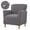 A3, variant on ATJIA Waterproof Accent Chair Cover with Arms Stretch Jacquard Single Sofa Armchair Slipcovers Soft Couch Cover