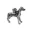 Barley Dogs no Chain, variant on Men's Stainless Steel Domineering Unique Sheepdog Hound Collie Bulldog Pet Animal Dog Pendant Necklace Rottweilers No Chain