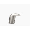 thumbnail image 1 of Kohler K-13460-VS Sculpted Touchless Faucet with Insight Technology & Temperature Mixer & DC Powered - Vibrant Stainless Steel, 1 of 4