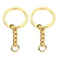 thumbnail image 1 of GOLDEN/ 20 KEY CHAIN HOLDER 28mm LOT - Golden, 1 of 8