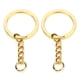 thumbnail image 1 of 20 Piezas de Llavero de Llavero BULK Split Open Accesorios de Joyería de Cadena Extensible - 28 Diámetro, Oro / Platino dorado BLESIY llaveros con cadena, 1 of 8