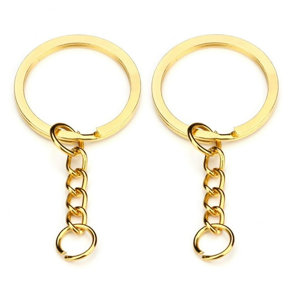 GOLDEN/ 20 KEY CHAIN HOLDER 28mm LOT - Golden