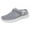 Grey, variant on VMESZQFG Women's Summer Breathable Slippers Half Slippers For Women Lazy Soft Soled Slip On Casual Shoes Pink