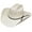 Cream, variant on Lone Star Western Style American Men & Women'S Cowboy Austin Rodeo Hat Natural