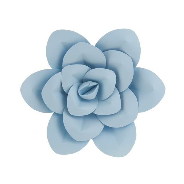 Mega Crafts - 12'' Handmade Paper Flower in Aqua | For ...
