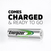 Energizer Rechargeable AA Batteries (4 Pack), Double A Batteries