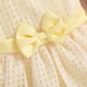 thumbnail image 4 of Vestido Informal A Cuadros Para NiñAs PequeñAs, Sin Mangas, Cuello Redondo, LíNea A, Con Lazo En La Cintura, 4 of 4