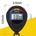 thumbnail image 2 of Cronómetro digital con alarma deportiva Timer Pgzsy, paquete de 12, 2 of 6