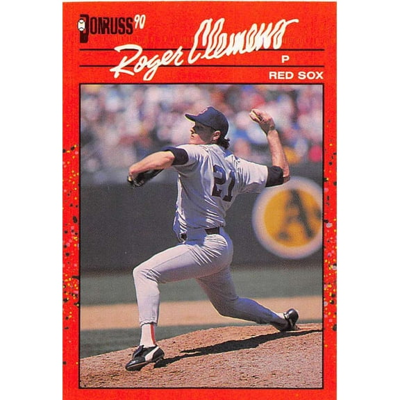 1990 Donruss Baseball  #184 Roger Clemens  Boston Red Sox