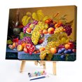 thumbnail image 1 of Cuadros Decorativos DIY pintura al óleo por números fruta acrílico dibujo Kit pintura para colorear decoración del hogar JShteea Nuevos Originales, 1 of 9