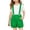r-172Green67, variant on Girls Romper Summer Casual Solid Color Sleeveless Romper With Adjustable Straps Kids Playwear Rompers For Girls 18-24 Months