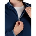 thumbnail image 7 of (2 pack) Realtree Men's Fleece Quarter Zip Pullover Sweatshirt in Blue, Sizes S-2XL, 7 of 7