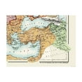 thumbnail image 3 of Historic Map - Europe Charles V 1519 AD - Poole 1902 - 30.89 x 23 - Vintage Wall Art, 3 of 5