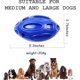 thumbnail image 5 of Juguete masticable con sonido chirriante para perros agresivos. Pelota de goma con sonido chirriante. Resistente y duradera para perros medianos y grandes., 5 of 5