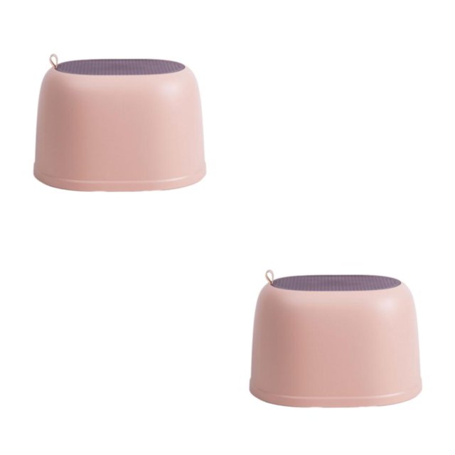 Kearding Taburete de plástico para niños, cómodo y seguro para los más pequeños, taburete antideslizante para baño, taburete Type1 NO1