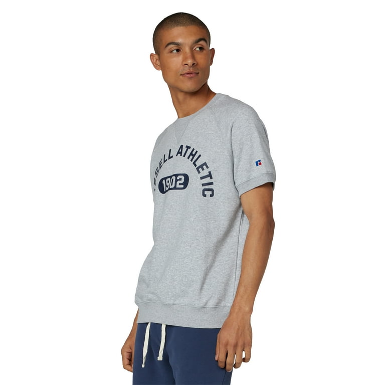 Russell Athletic Men's Raglan Short Sleeve Sweatshirt (Men's