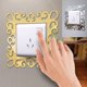 thumbnail image 1 of Xihbxyly Adhesivo Acrílico para Espejo, Elegante Diseño Dorado y Plateado, Material Duradero y Resistente, Ideal para Interruptores y Paneles, Fácil Instalación, Decoración Moderna para El Hogar y La, 1 of 5