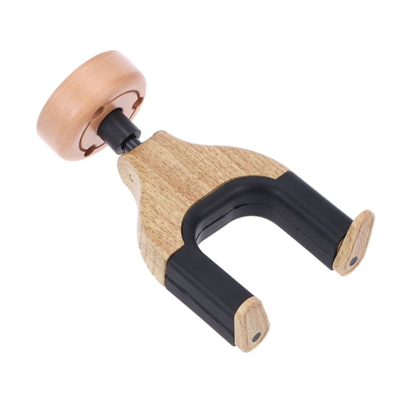 WUYU Guitar Wall Mount Hanger, Auto-Lock Instrument Hook for Acoustic, Electric Guitars, Bass, Ukulele & Violin