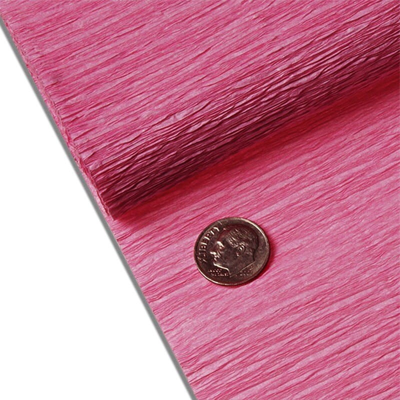 8ft Length/20in Width Just Artifacts Premium Crepe Paper Roll Color: Iris Purple 