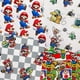 thumbnail image 4 of Tela de poliéster y algodón estampada con diseño de Super Mario, 45 x 145 cm, para costura de patchwork, confección de vestidos y prendas de media yarda, 4 of 5