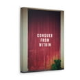 thumbnail image 3 of Inspirational Wall Art Conquer From Within Motivational Print Ready to Hang Artwork Unframed, 3 of 13