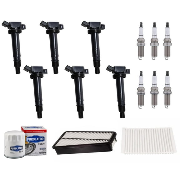 Direct Ignition Coils Spark Plugs Filters Tune Up for 03-2009 Toyota 4Runner 4.0