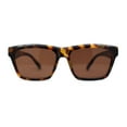 thumbnail image 2 of Womens Boyish Horn Rim Retro Fashion Sunglasses Tortoise Brown, 2 of 4