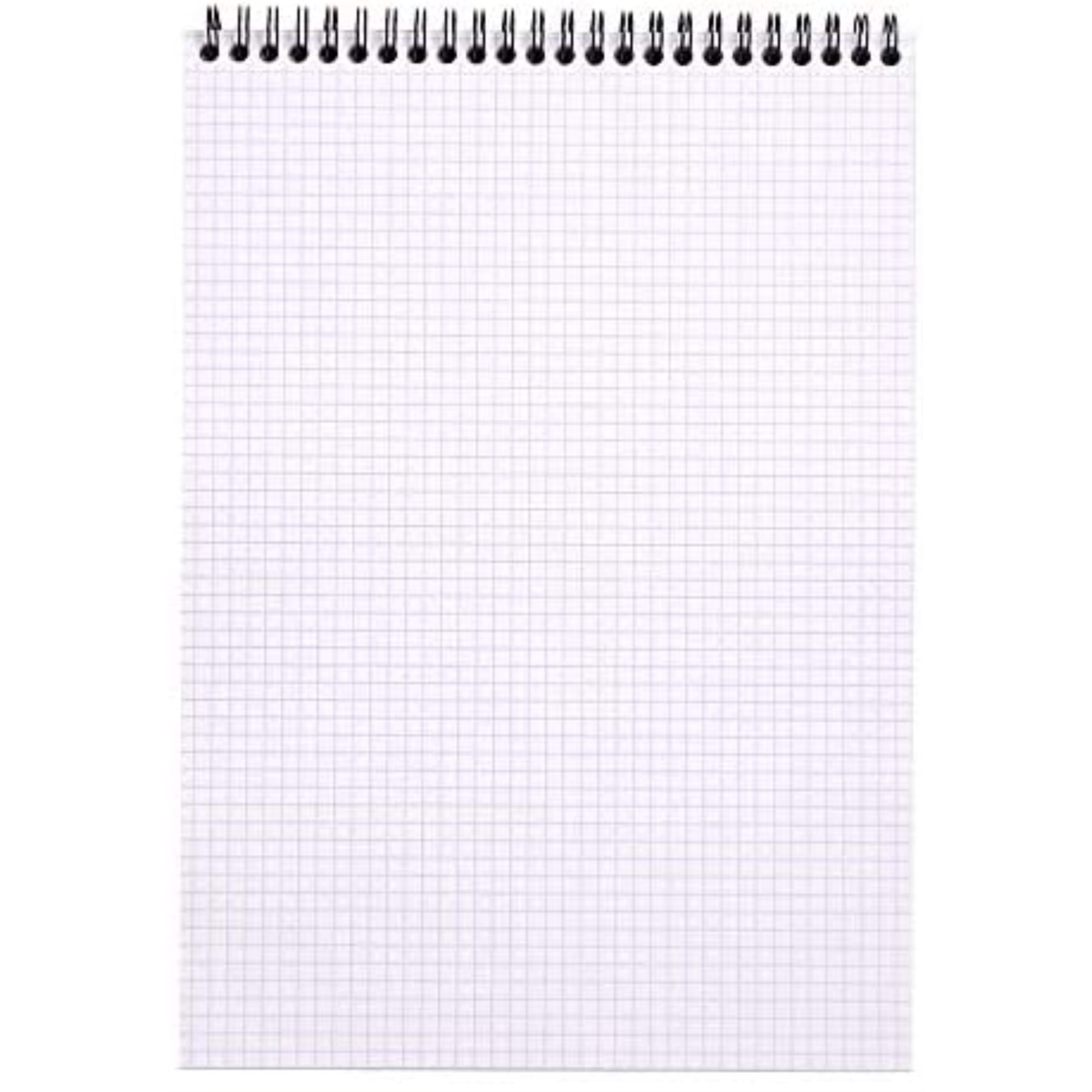 Rhodia Wire-Bound Sketchbook, Graph, 8.25 in x 11.75 in, Orange